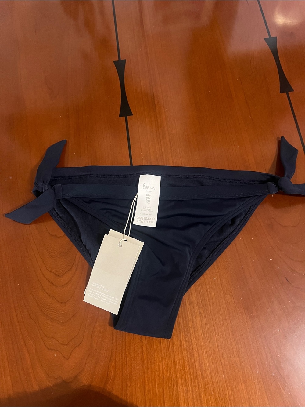 NWT Boden Bikini bottom Sz 4